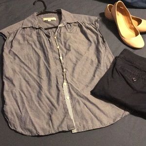 Loft Chambray button down